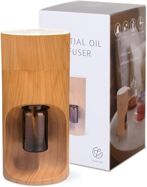 Thaleiaveil Sari Bell Aroma Diffuser Wood Grain