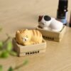 Cute Lucky Cat Aromatherapy Passive Diffuser for Essential Oil Yellow