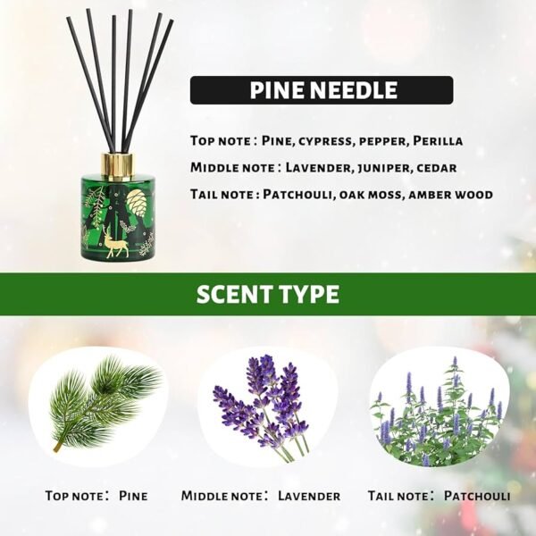 Christmas Reed Diffuser Set