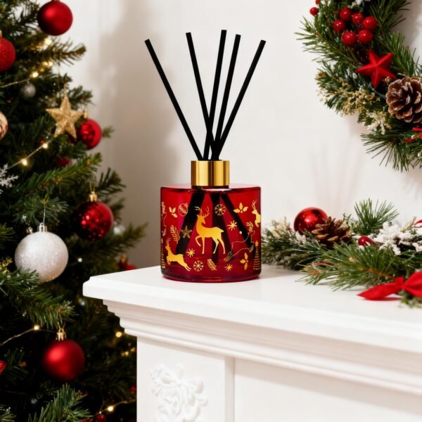 Reed Diffuser Set Gingerbread Joy Christmas Oil Diffuser