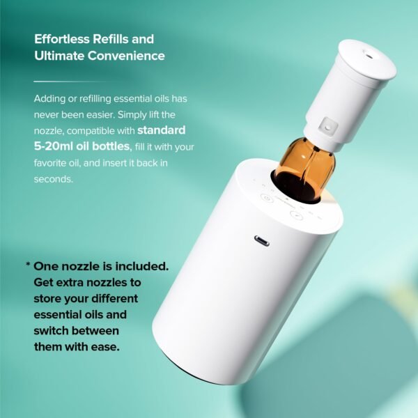 Waterless Essential Oil Diffuser White