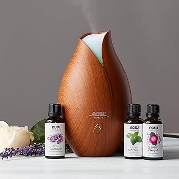 Now Foods Ultrasonic Faux Wood Oil Diffuser